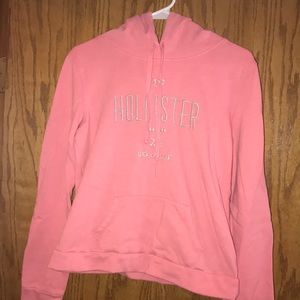 Hollister pink sweatshirt - M